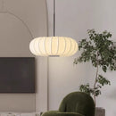 Axyaa Nordic Silk Ball Lantern Chandelier for Bedroom Restaurant Bar Counter