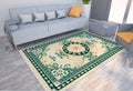 Axyaa Ethnic Pattern Print Carpet Bohemian Soft Floor Mat for Home Decor