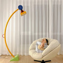 Colorful Memphis Style Floor Lamp for Children's Room by Axyaa - Cartoon Design