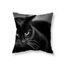 Axyaa Black Cat Cushion Cover for Sofa, Car, Office, Game Chair, or Home