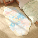 Axyaa Plush Bedroom Carpet: Soft, Thick, Washable, Anti-slip Floor Mat in Fluffy Design
