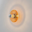 Axyaa Nordic Water Ripple Glass LED Wall Lamp for Living Room Bedroom Study