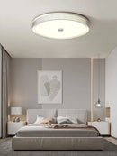 Axyaa LED Ceiling Lamp 40/50cm White Black Modern Nordic Style Lighting Fixture