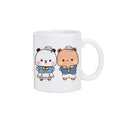 Axyaa Kawaii Panda Bear Mocha Cat Christmas Mug Mugs Set Original Drinkware
