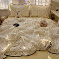 Axyaa Cloud Kapok Knit Cotton Summer Quilt Set