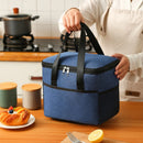 Axyaa Insulated Lunch Bag with Large Capacity and Waterproof Oxford Cloth