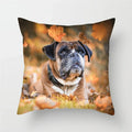 Axyaa Dog Pig Pattern Polyester Throw Pillow Cover Home Decor Pillowcases 45 x 45cm