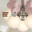 Axyaa Cream Style Pendant Light for Kids' Room & Living Room