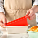 Axyaa Silicone Rectangular Candy Toast Mould 4Pcs - DIY Cake Baking Tools