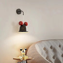 Axyaa Minimalist Small Bell Bedside Chandelier Modern Wind Milk Bean Creative Bedroom Light