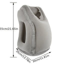 Axyaa Inflatable Neck Pillow for Travel and Office Naps