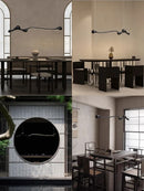 Axyaa Modern Wood Pendant Lights Dimmable LED Chandelier for Home Decoration
