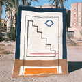 Axyaa Ethnic Style Large Area Carpet: Plush Soft Living Room Rug for Comfort & Style