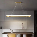 Axyaa Modern Chandelier Pendant Light for Dining Room Ceiling - Indoor Lighting