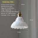 Axyaa Brass Glass Pendant Lights | Nordic Luxury Restaurant Lamp