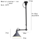 Axyaa Adjustable LED Pendant Lamp for Bedrooms, Living Rooms, and Study Rooms