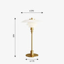 Axyaa Bauhaus Romantic LED Table Lamp, Modern Nordic Design for Home Décor