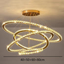 Axyaa Crystal Chandelier Stair Pendant Lamp Living Room Interior Lighting