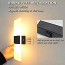 Axyaa Rechargeable Wall Lamp Touch Switch Acrylic Night Lights 3 Brightness Levels