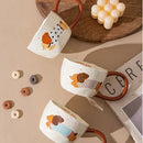 Axyaa Cute Puppy Ceramic Mug - 300ML Cartoon Coffee Cup