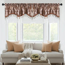 Axyaa Luxury Jacquard Weave Valance Curtain for Home Decoration