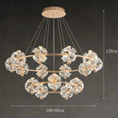 Axyaa LED Ceiling Lamp Chandelier for Modern Bedroom and Dining Room