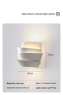 Axyaa Modern Nordic Pinecone LED Wall Lamp for Bedroom & Living Room