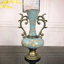 Axyaa Retro Resin Vase: Home Table Decor Ornaments for Livingroom, Hotel, Club
