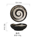 Axyaa Ceramic Seasoning Dish Set - 3 Inch Round