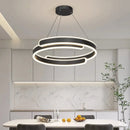 Axyaa Creamy Style Pendant Light: High-end LED Nordic Bedroom Lamp