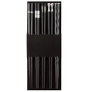 Axyaa Japanese Sushi Chopsticks Non-Slip Restaurant Quality Home Portable Healthy Stick