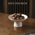 Axyaa Delicate Fruit & Dim Sum Plate for Snacks and Dried Fruits.