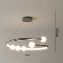 Axyaa LED Pendant Chandeliers for Modern Living and Dining Rooms