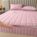 Axyaa Quilted Fitted Mattress Cover with Zipper - All-Inclusive Soft Protector