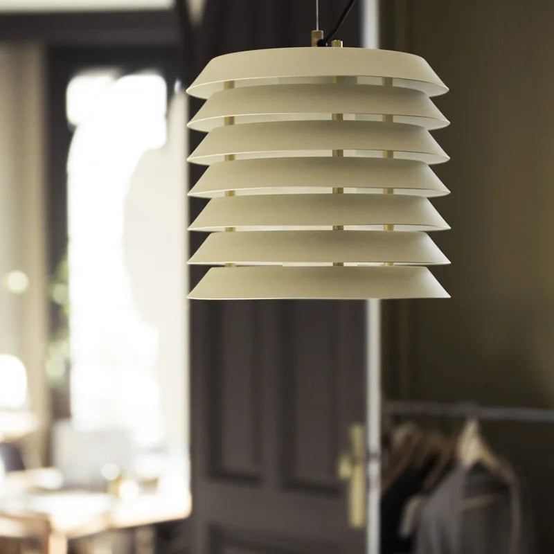 Axyaa Retro White Iron Floor Lamp for Designer Living Room