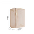 Axyaa Mesh Storage Bag: Portable, Quick Drying Skincare & Makeup Organizer