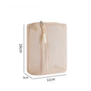 Axyaa Mesh Storage Bag: Portable, Quick Drying Skincare & Makeup Organizer