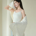 Axyaa Coral Fleece Bath Towel - Large Size, Unisex, Korean Style