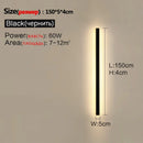 Axyaa Waterproof Outdoor LED Wall Light Modern Nordic Design for Garden and Living Room