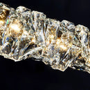 Axyaa Modern Crystal Pendant Light for Light Luxury Restaurant & Living Room