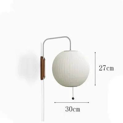 Axyaa Silk Wall Lamp for Elegant Room Decor