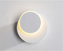 Axyaa Rotatable LED Wall Lamp Square Black White Metal 6W Sconce