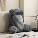 Axyaa Thick French Fries Bed Backrest Cushion with Removable Washable Cover