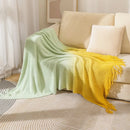 Axyaa Texture Gradient Pineapple Corn Kernels Nap Blanket
