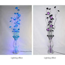 Axyaa Nordic Blue Floor Lamp: Modern LED Decorative Light for Living Room