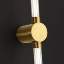 Axya Gold Geometric Wall Lamps for Bedroom and Living Room Lighting