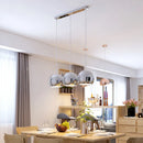 Axyaa Modern Plating Pendant Lights Chandeliers for Dining Room Kitchen Bedroom
