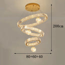 Axyaa Crystal Chandelier Pendant Light for Living Room Bedroom Ceiling Decor