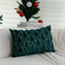 Axyaa Plush Cushion Cover Set for Christmas Decor