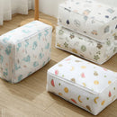 Axyaa Quilt Blanket Storage Bag: Folding Duvet Organizer for Closet or Under-Bed.